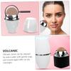 Beaupretty Oil-Absorbing Facial Roller Tool for Oily Skin Portable 2-Pack Volcanic Massager Replaceable Balls for Home and On-The-Go Skin Care view 3