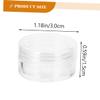 BIUDECO 24pcs Refillable Travel Cream Jars Empty Cosmetic Containers Lids for Makeup Lotion and Ointments for Travel and Storage view 2