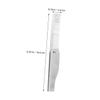 Vaguelly Folding Beard Comb for Men Portable Static Hairstyling Brush Compact Silver Pocket Comb for Easy Grooming of Mustaches and Beards Travel Accessory view 2