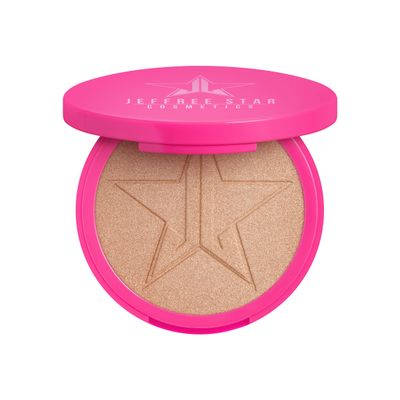 Jeffree Star Cosmetics Skin Frost Highlighter, 5 Shades, Luminous Shimmer Powder, 0.56 oz (Siberian Gold)