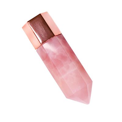 ERINGOGO Rose Quartz Face Massage Tool Facial Gua Sha Scraping Board Essential Oil Bottle Beauty Tool for Women Skin Care Roller for Relaxation and Skin Vitality