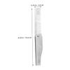 HAKIDZEL Folding Stainless Steel Beard Comb for Men Portable Grooming Tool Compact Travel Hair Comb Fine for Hair Care Husband view 2