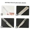 HAKIDZEL Folding Stainless Steel Beard Comb for Men Portable Grooming Tool Compact Travel Hair Comb Fine for Hair Care Husband view 3