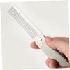 HAKIDZEL Folding Stainless Steel Beard Comb for Men Portable Grooming Tool Compact Travel Hair Comb Fine for Hair Care Husband view 4