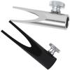 Healeved Dual Eyebrow Pencil Sharpener 2-Piece Set Compact Manual Makeup Tool for Precision Application Shaped Slot for Students and Makeup Enthusiasts view 1