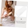 Healifty DIY Sublimation Bath Towel Soft and Absorbent Blank Skin Cleaning Towel for Home Hotel and Shower Use for Exfoliating Microfiber Bathing Accessory view 3