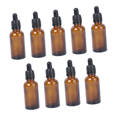 PENIKOKO Refillable Amber Essential Oil Bottles with Droppers for DIY Aromatherapy Blends Travel and Handmade Durable and Easy to Use