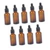 PENIKOKO Refillable Amber Essential Oil Bottles with Droppers for DIY Aromatherapy Blends Travel and Handmade Durable and Easy to Use view 1