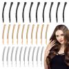 30 PCS Rhinestone Bobby Pins, 3 Colors Metal Crystal Hairpins Bulk for Women, Shiny Hair Barrettes Hairpins for Women and Girls (Multicolor) view 1