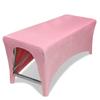 AIROW Lash Bed Foam Topper Cover, Massage Table Cover, Ergonomic Curved Mattress Topper Cover for Beauty Salon view 1