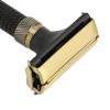 Vomeko Double e dge Safety Trimmer Reusable Slip r esistant Metal Men Safety Trimmer for Male, Beard Trimmer Gifts for Men view 2