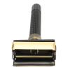 Vomeko Double e dge Safety Trimmer Reusable Slip r esistant Metal Men Safety Trimmer for Male, Beard Trimmer Gifts for Men view 3