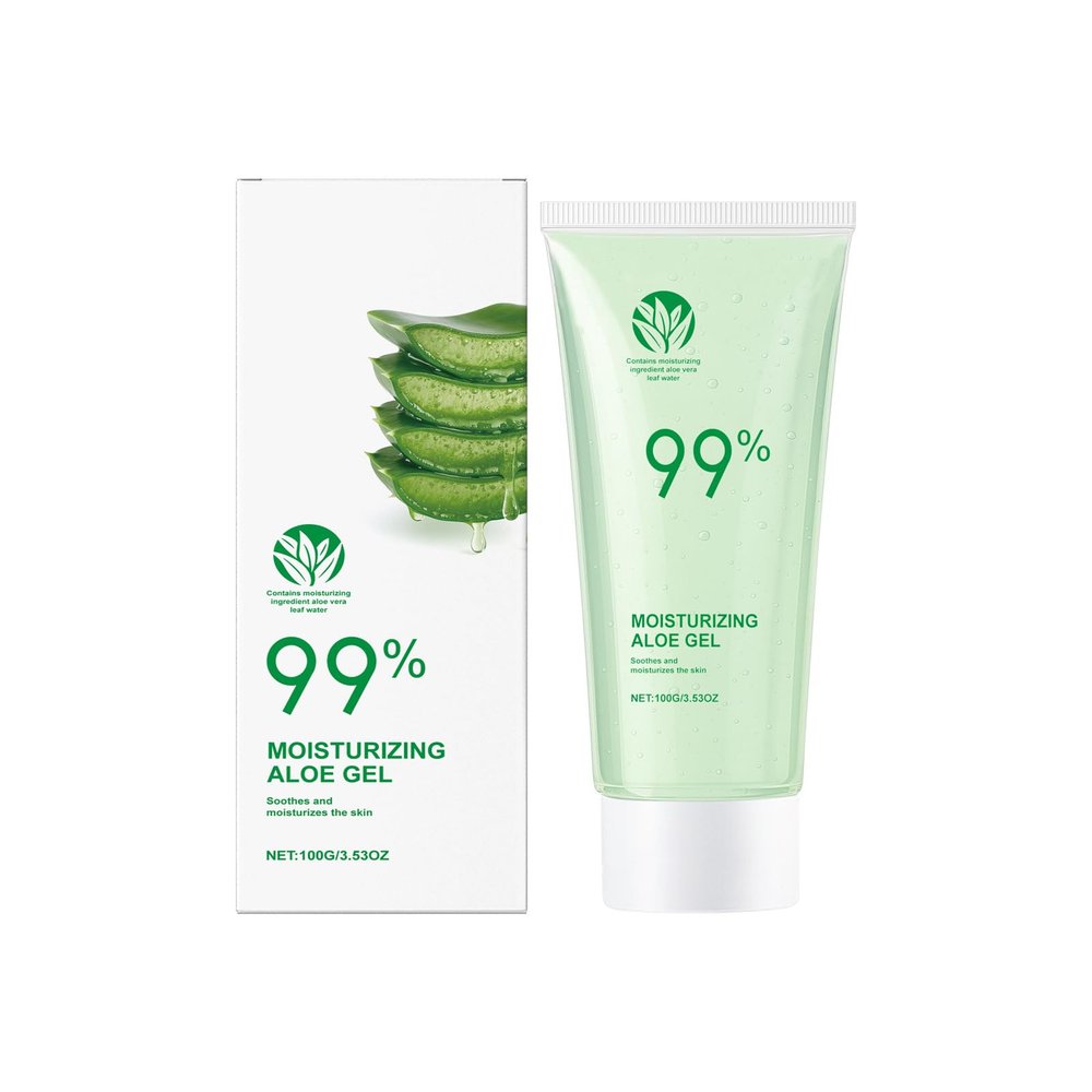 LISAELIXIR Organic Aloe Vera Gel Natural Soothing & Hydrating Gel for Face, Body & Sensitive Skin After Sun Moisturizer, Eco-Friendly, Farm-to-Face Formula
