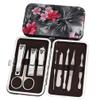 9-Piece Stainless Steel Manicure & Pedicure Set with Travel Case, Nail Grooming Kit for Home & Travel view 1