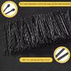 100PCS 2.2 Inch Black Bobby Pins U Shape Hairpin For Women Bobby Hair Metal Curved Hair Clip Invisible Wave Hairgrip for Women Wedding Hairstyles Buns Long Straight Curly Hair All Hair view 2
