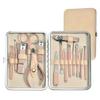 15-Piece Nail Clippers Manicure Set, Professional Stainless Steel Pedicure & Grooming Kit with Case for Travel view 1