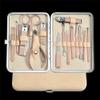 15-Piece Nail Clippers Manicure Set, Professional Stainless Steel Pedicure & Grooming Kit with Case for Travel view 2