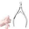Cuticle Scissors, Professional Cuticle Scissors Made of Stainless Steel, Fine for Removing Excess, Torn Skin on Fingers and Toes, High-Quality Cuticle Nippers with Sharp and Smooth view 1
