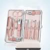 15-Piece Professional Manicure Set, Stainless Steel Nail Clippers & Pedicure Kit with Travel Case view 2