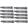 138498-Toothed Qty 10: Toothed Mulching Blade Fits AYP 917.270722 HALT150E view 1