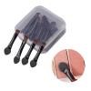 10 Pcs Small Makeup Brush Set Eyeshadow Applicators Makeup Sponges Double Sided Eyeshadow Brush For Woman Girls view 2