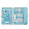 23-Piece Nail Clippers Set  Stainless Steel Toenail & Fingernail Clippers, Manicure Pedicure Kit with Metal Case (Blue) view 4