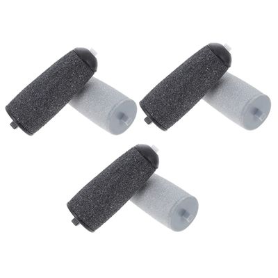 DECORNIJIA 6Pcs Electric Foot File Replacement Heads for Callus Remover Professional Pedicure Tools Compatible Foot Care Machines Effective Dead Skin Removing Rollers