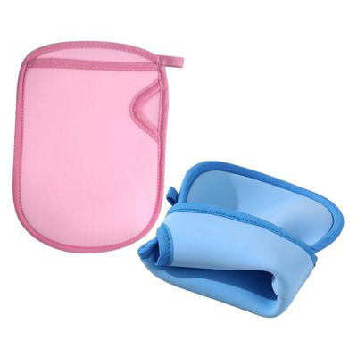 Alipis 4Pcs Boys and Girls Exfoliating Bath Mittens Gentle Shower Scrubbing Gloves for Skin Cleaning for Children Easy to Use in Bathtubs or Showers