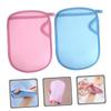 Alipis 4Pcs Boys and Girls Exfoliating Bath Mittens Gentle Shower Scrubbing Gloves for Skin Cleaning for Children Easy to Use in Bathtubs or Showers view 2