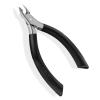 Diesisa Cuticle Trimmer - Extremely Sharp Cuticle Clippers for Nails with Silicone Handle - Non-Slip - Professional Cuticle Nippers - Trimmer Dead Skin Remover Stainless Cuticle Remover Tool-Black view 1