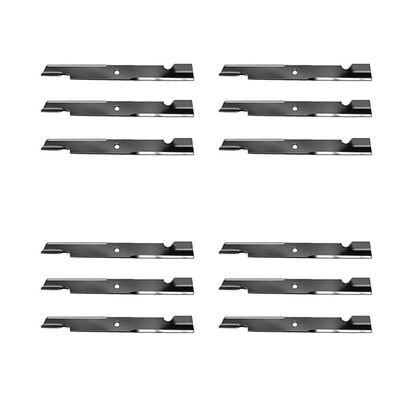 12 High Lift Blades Fits for Exmark 103-6403 Lazer Z Quest Phaser Fits Encore 543294