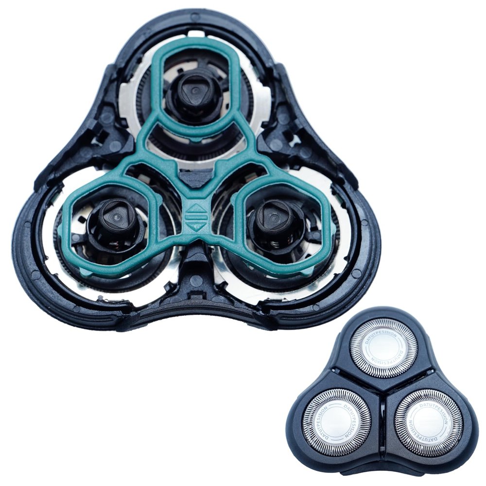 RQ11 Replacement Shaver Heads Compatible with Philips Norelco Sensotouch Replacement heads for Sensotouch 2D Electric Shaver(1100 Series),1150x, 1160x, 1170x 1180x,RQ11 Replacement Blades (1 Head)