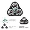 RQ11 Replacement Shaver Heads Compatible with Philips Norelco Sensotouch Replacement heads for Sensotouch 2D Electric Shaver(1100 Series),1150x, 1160x, 1170x 1180x,RQ11 Replacement Blades (1 Head) view 4