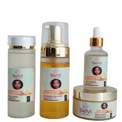 BelVi Luxury  Turmeric + Vitamin C Skincare Set