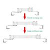 JIUDOUCUOIngrown Toenail correction Kit, Professional Nail Care Tools with Correction Clips and Adhesive PadsFour correction clips can correct two toenails simultaneously view 3
