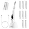 Skinharbor Sonic Dermaplane Razor for Women Face,WomenS Facial Exfoliation & Peach Fuzz Hair Removal System,Anti-Aging3 Speeds8 Dermaplaning BladesRechargeable,Sonic Dermaplaning Tool view 1