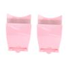 WRITWAA Folding Steel Needle Eyebrow Comb 2PCS Portable Brow Grooming Tool for Women Compact Design Travel-Friendly view 1