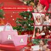 YOOLIFE Christmas Gifts for Women Stocking Stuffers, Initial Hanging Toiletry Bag for Women, Travel Toiletry Bag, Birthday Gifts for Mom Daughter Sister Friends, Letter K, Pink view 2