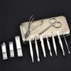 12-Piece Stainless Steel Nail Clippers Set, Professional Pedicure & Manicure Grooming Kit for Men & Women with Travel Case view 4