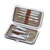 10-Piece Stainless Steel Manicure Set  Nail Clippers, Scissors, Pedicure Kit, Beauty Tools for Men & Women view 1