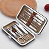 10-Piece Stainless Steel Manicure Set  Nail Clippers, Scissors, Pedicure Kit, Beauty Tools for Men & Women view 3