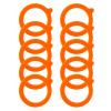 10 Pack Rubber Gaskets Reusable And Leakproof Replacement Seal For Insulated Mugs Vacuum Cups Water Bottles Lids view 1