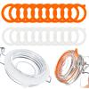 10 Pack Rubber Gaskets Reusable And Leakproof Replacement Seal For Insulated Mugs Vacuum Cups Water Bottles Lids view 3