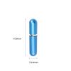 10PCS Nasal Inhaler Tubes for Essential Oils Refillable Nasal Inhaler Tubes Aluminum and Glass (Blue) view 2