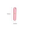10PCS Nasal Inhaler Tubes for Essential Oils Refillable Nasal Inhaler Tubes Aluminum and Glass (Pink) view 2
