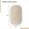 6-Piece Hair Volume Inserts Set, Nylon Base Shapers For Women, Professional Styling Tool For Updos, Beige, Brown, Black Options view 2