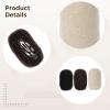 6-Piece Hair Volume Inserts Set, Nylon Base Shapers For Women, Professional Styling Tool For Updos, Beige, Brown, Black Options view 3