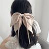SIDUFHAOPKLL Spring Clip Ribbon Hairpin Satin Cloth Art Versatile Hair Accessories(A) view 2