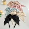 SIDUFHAOPKLL Spring Clip Ribbon Hairpin Satin Cloth Art Versatile Hair Accessories(A) view 4