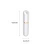 10PCS Nasal Inhaler Tubes for Essential Oils Refillable Nasal Inhaler Tubes Aluminum and Glass (Silver) view 2